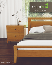 Mansfield Bedroom in solid cherry