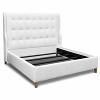 Custom upholstered bed frame options