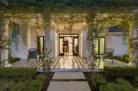 2. Front Entry at Twilight
