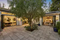 22. Back Patio at Twilight