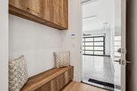 055 - 2990 Limestone Road - Mudroom bench and pillows