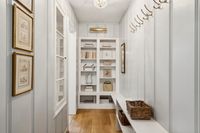 33 - 72 Davis Road - Hallway with built-in shelves