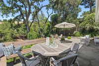 45 - 72 Davis Road - Outdoor patio and trees