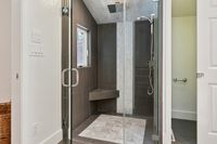 023 - 3165 Lucas Drive - Shower area with glass enclosure