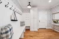 035 - 091 - 2116 Stewart Avenue - Mudroom with built-in bench seating, ample hooks