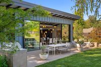 20 - 840 Broadmoor Court - Outdoor patio with dining and seating areas next to the house.