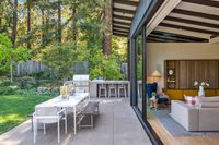 22 - 840 Broadmoor Court - Outdoor dining and barbecue area outside the living room area