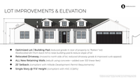 Improvements & Elevation
