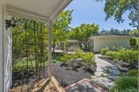 31 _ 4 Crest Road _ Garden pathway and yard view from detached flex space entrance