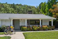 05 - 3435 Black Hawk Road - Front exterior with covered porch and entry door