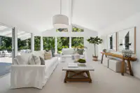 14 - 3435 Black Hawk Road - Sunroom with backyard views and sliding glass doors