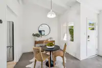 8 _ dining-nook-round-mirror-wood-console-table