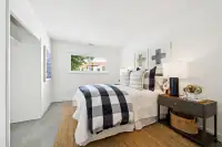 27 _ bedroom-buffalo-check-bedding-concrete-floor