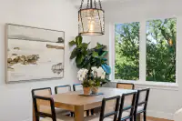 9 _ dining-room-cane-chairs-beach-artwork-pendant-light