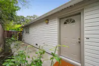 25 _ 808 Rosedale - Guest house exterior with private entrance and garden walkway