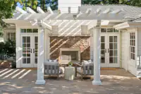 31 _ 3724 Happy Valley Road _ Outdoor fireplace and seating