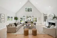 7 _ 1751 Reliez Valley Road _ Living room with seating and fireplace