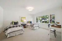 24 _ 3336 Las Huertas _ Bedrooms with two beds and desk area