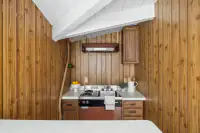 33 _ 3336 Las Huertas _ Guest House Kitchenette with sink and stove