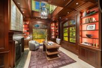 LIbrary with door open