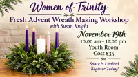 Advent Wreath Workshop Invitation