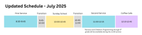 Updated 2-Service Schedule July 2025 (10 x 2-xs.5 in) with Nursery Details