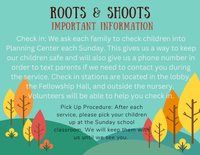 Roots and SHoots important info